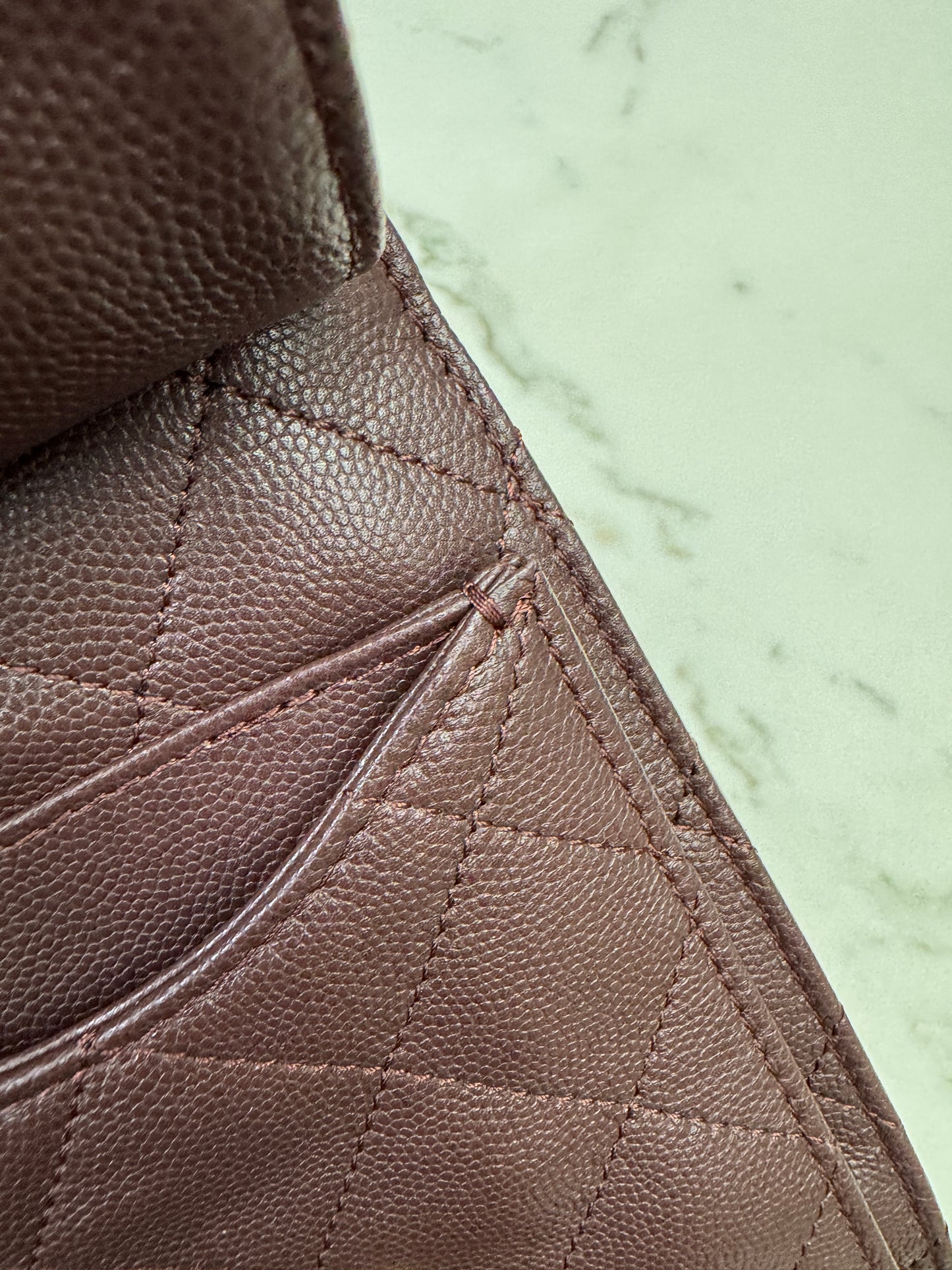 CHANEL 25Bag 荔枝牛皮 Small Chocolate