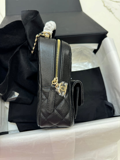 CHANEL 24C 小書包 黑色