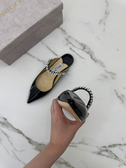 JIMMY CHOO Bling Flat 漆皮