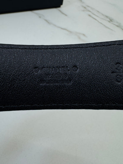 CHANEL 穿皮鏈金扣皮帶
