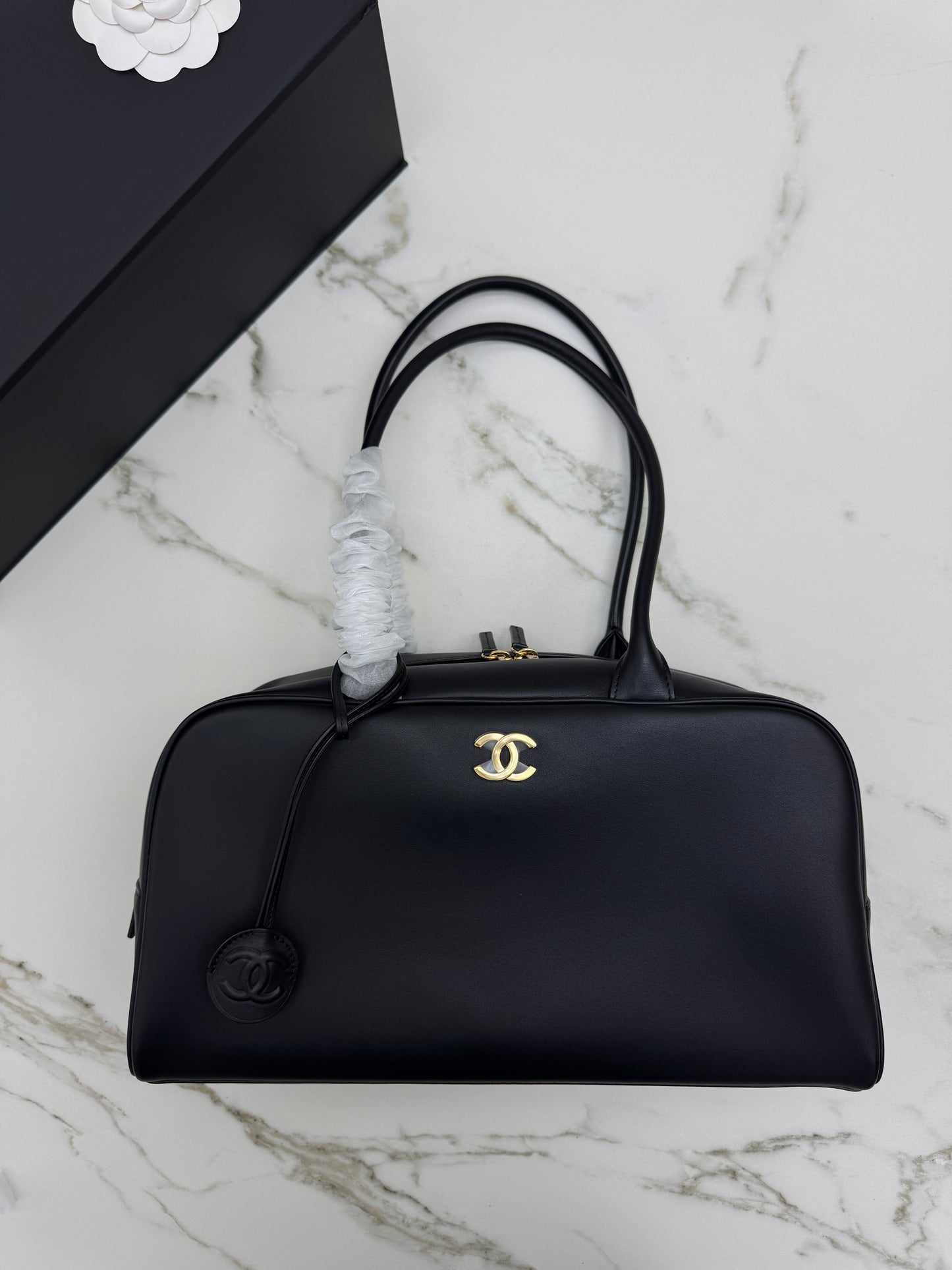 CHANEL 26S 保齡球包 黑色