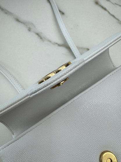 CHANEL Mini Preppy Coco 白色