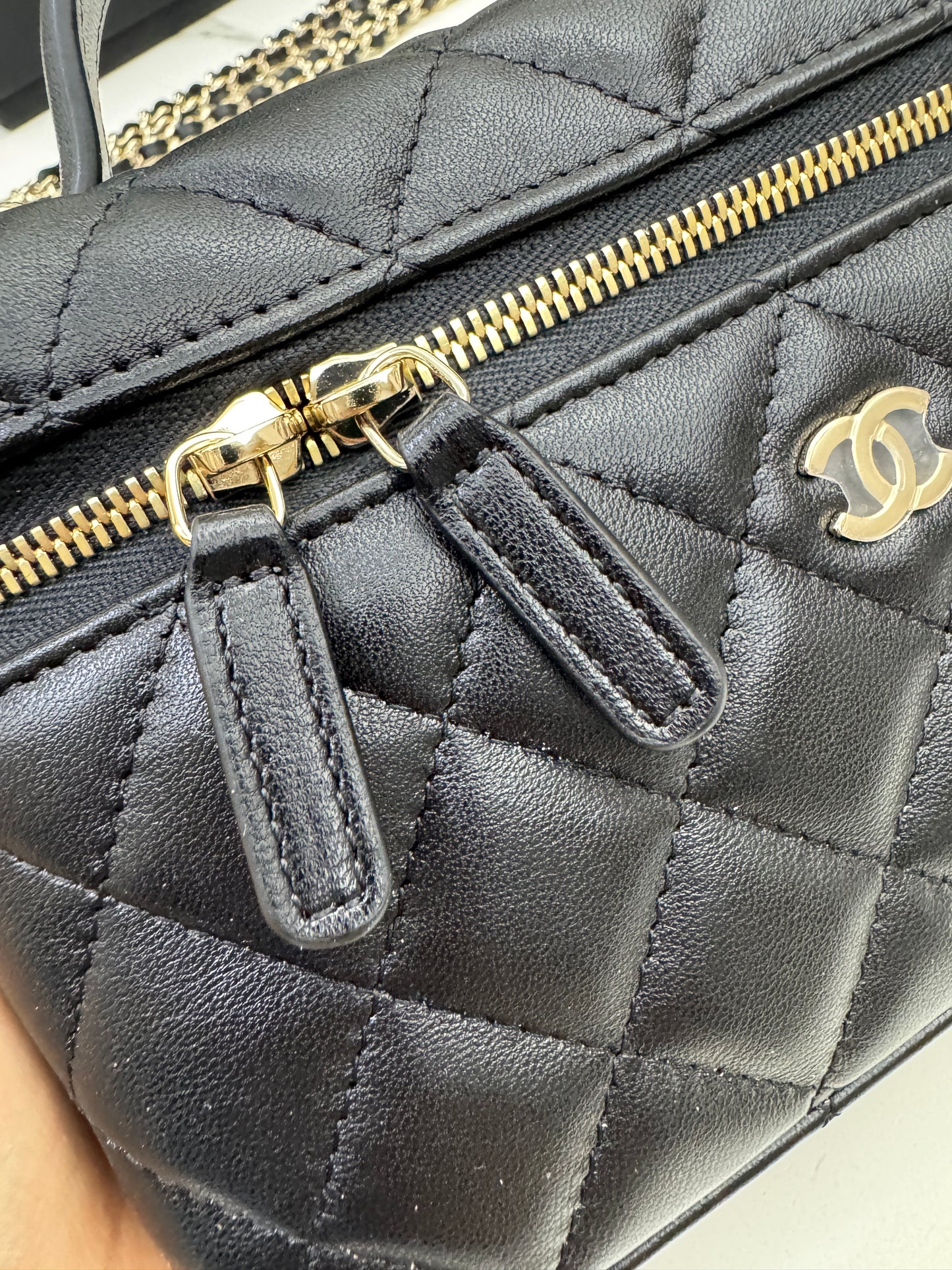 CHANEL LP盒子包 羊皮