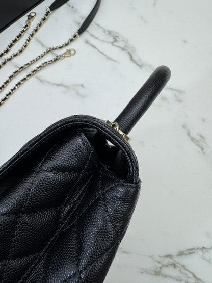 CHANEL Mini Coco Handle 黑色
