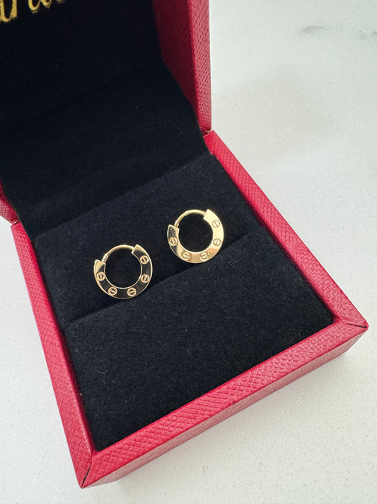 CARTIER Single Loop Earrings
