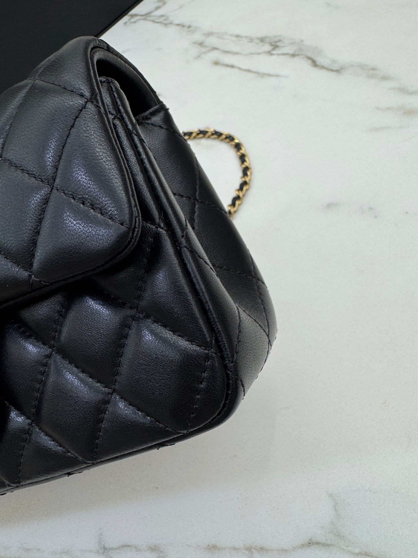 CHANEL 25B調節扣 Mini CF20 羊皮