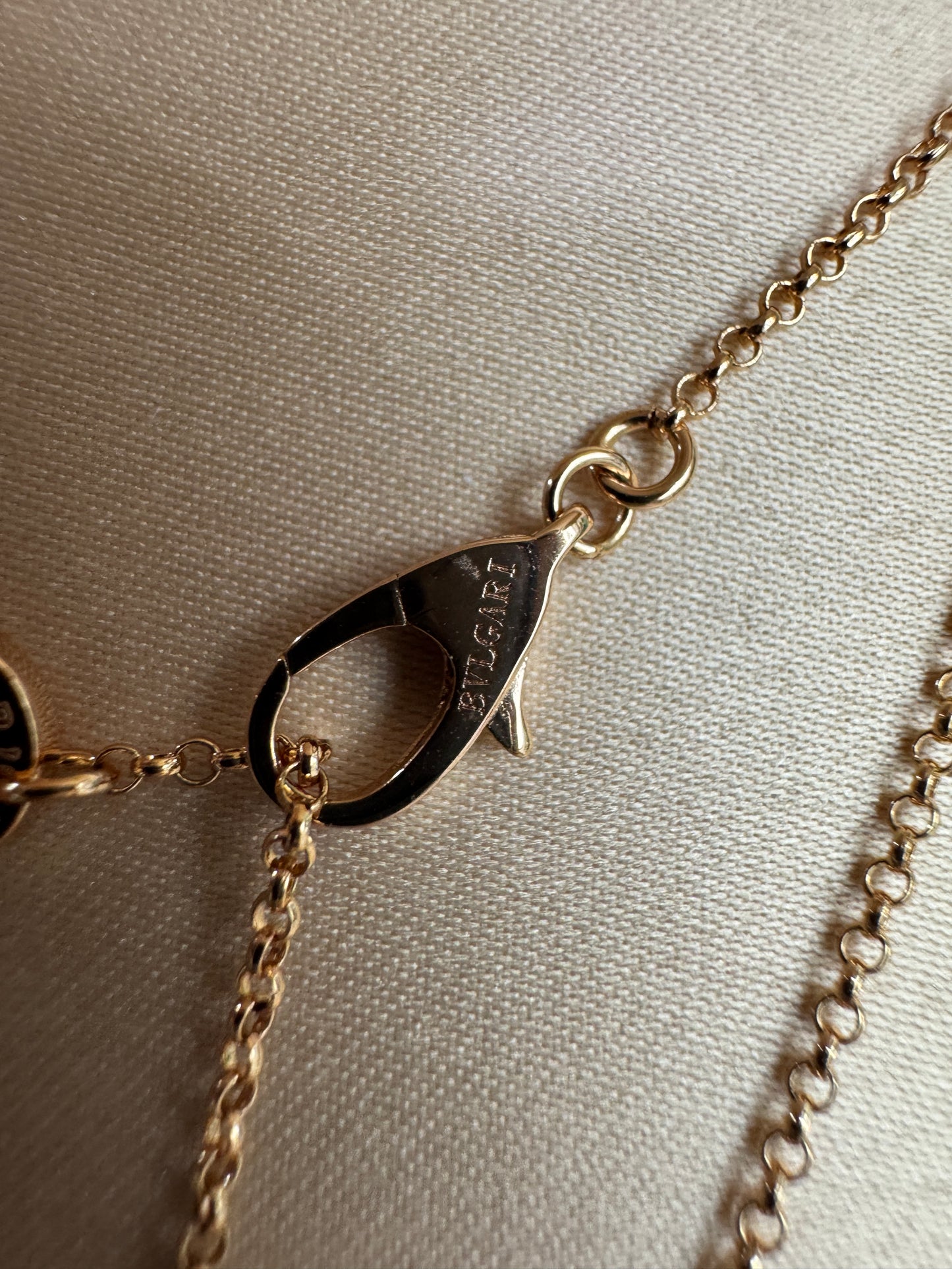 BVLGARI B Zero 玫瑰金項鏈