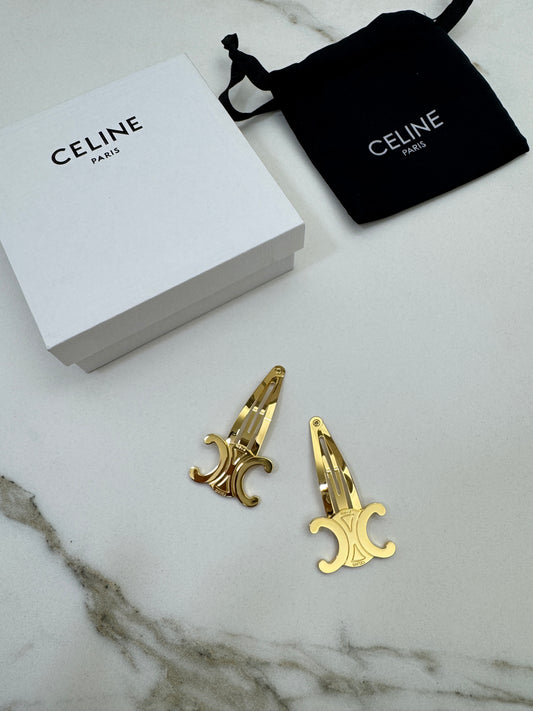 CELINE 凱旋門髮夾