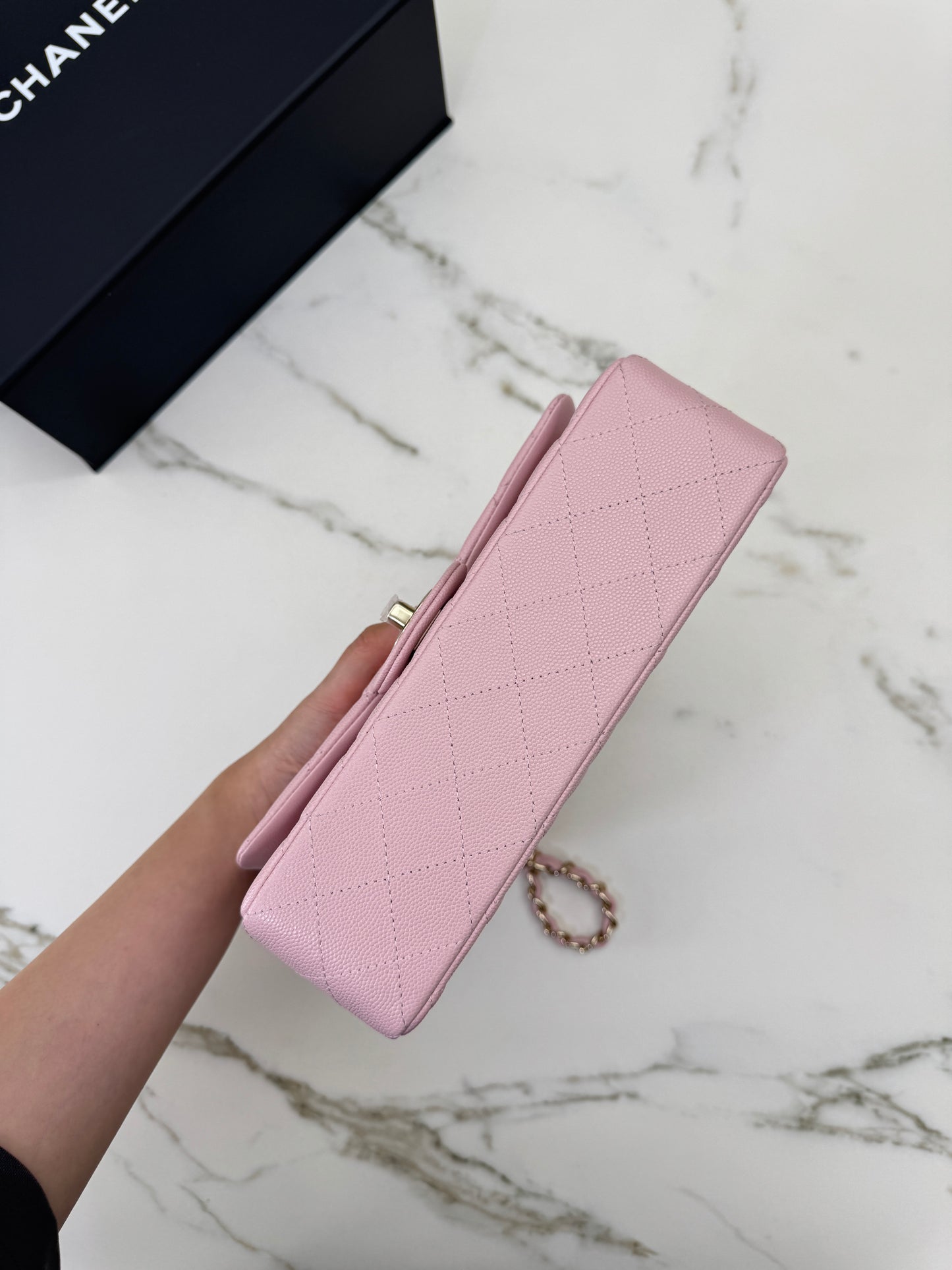CHANEL 23K貝兒粉 CF23 Small