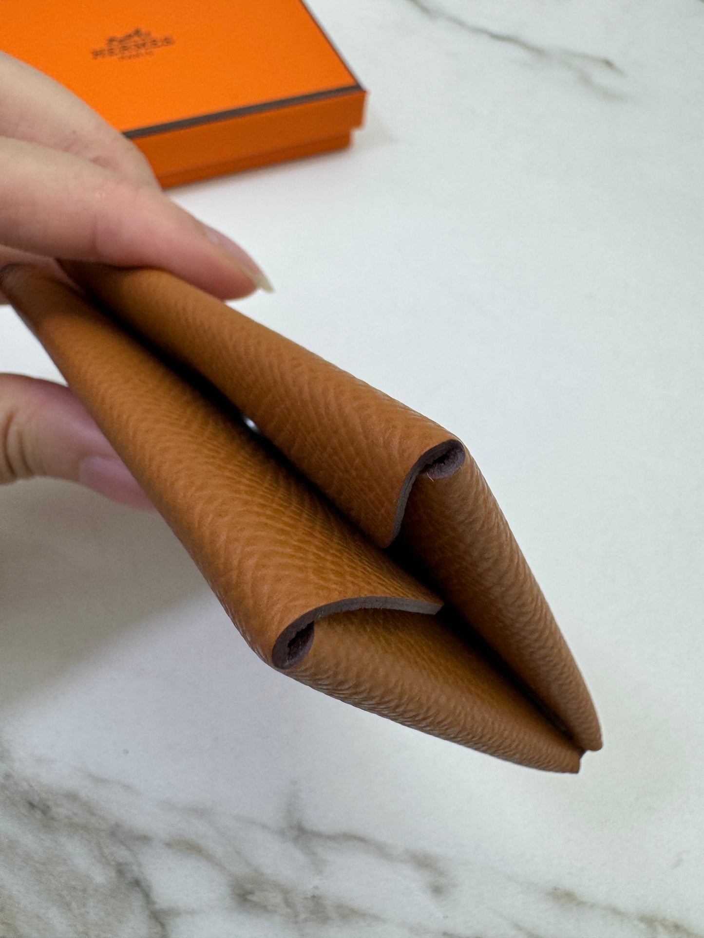 HERMES Calvi Duo Gold