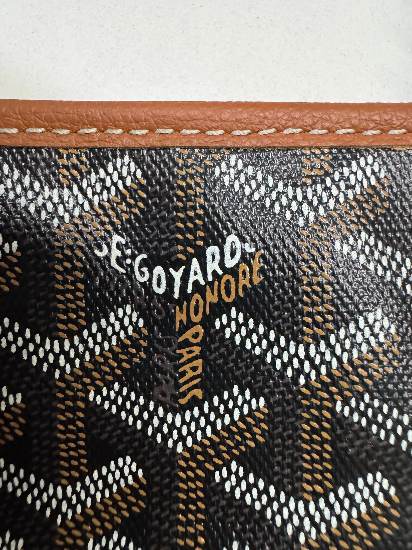 GOYARD Anjour Mini Tote 雙面 焦糖棕