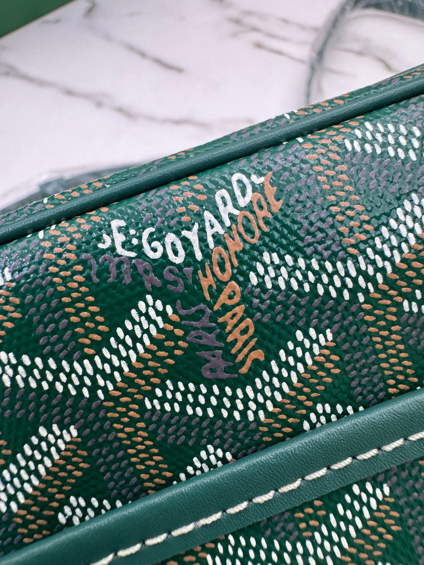 GOYARD Cap-vert 相機包 綠色
