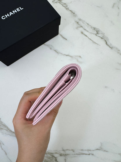 CHANEL Passport Holder 粉紅色