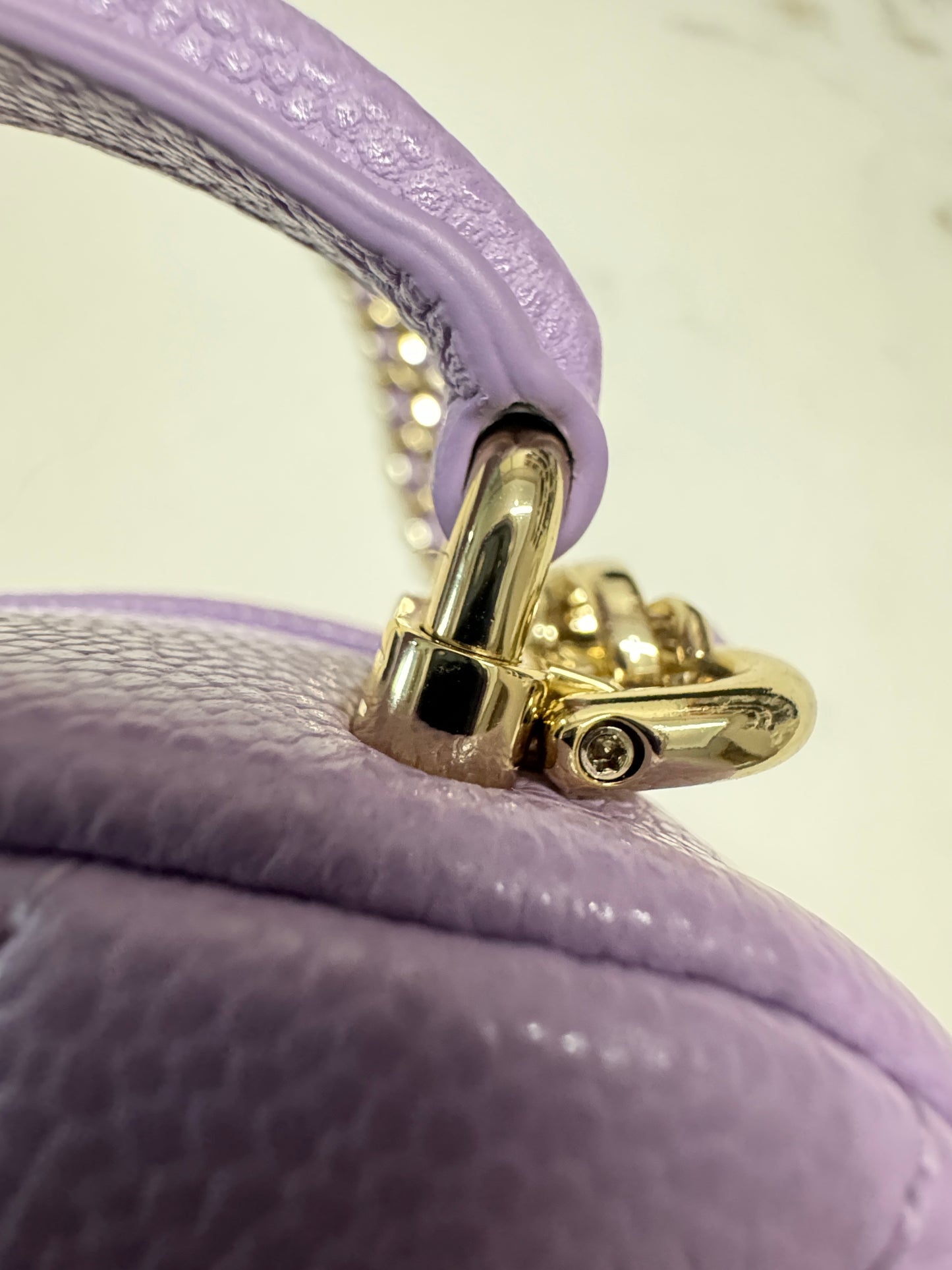 CHANEL 小書包 香芋紫 牛皮 Backpack