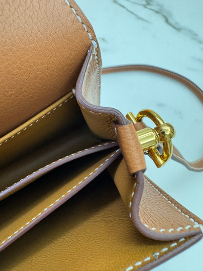 HERMES Mini Roulis Gold Evercolor GHW