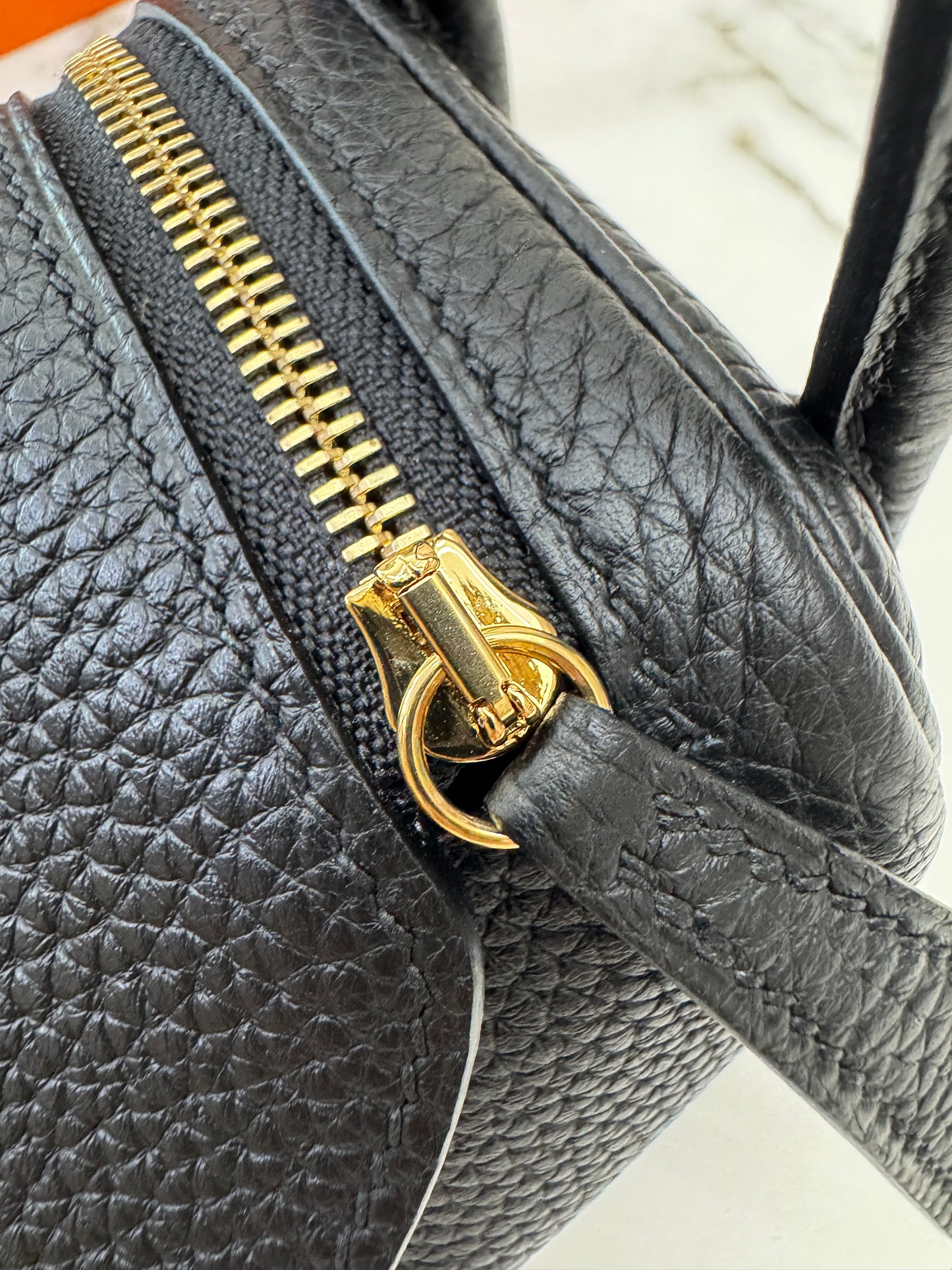 HERMES Mini Lindy II 黑金 Nior TC GHW