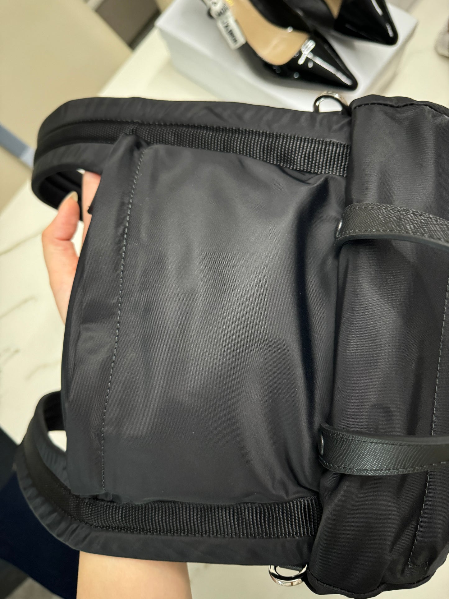 PRADA 連帽Backpack