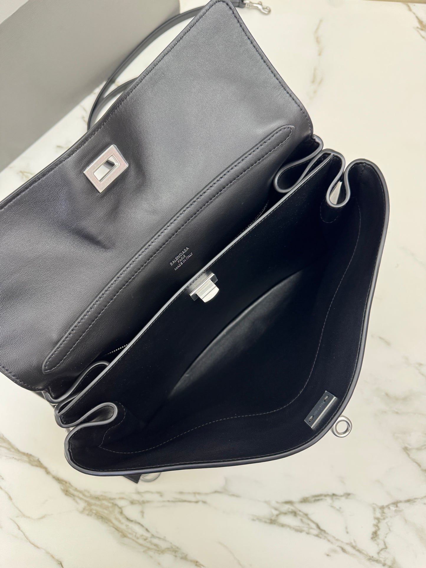 BALENCIAGA Rodeo Medium 黑銀中號