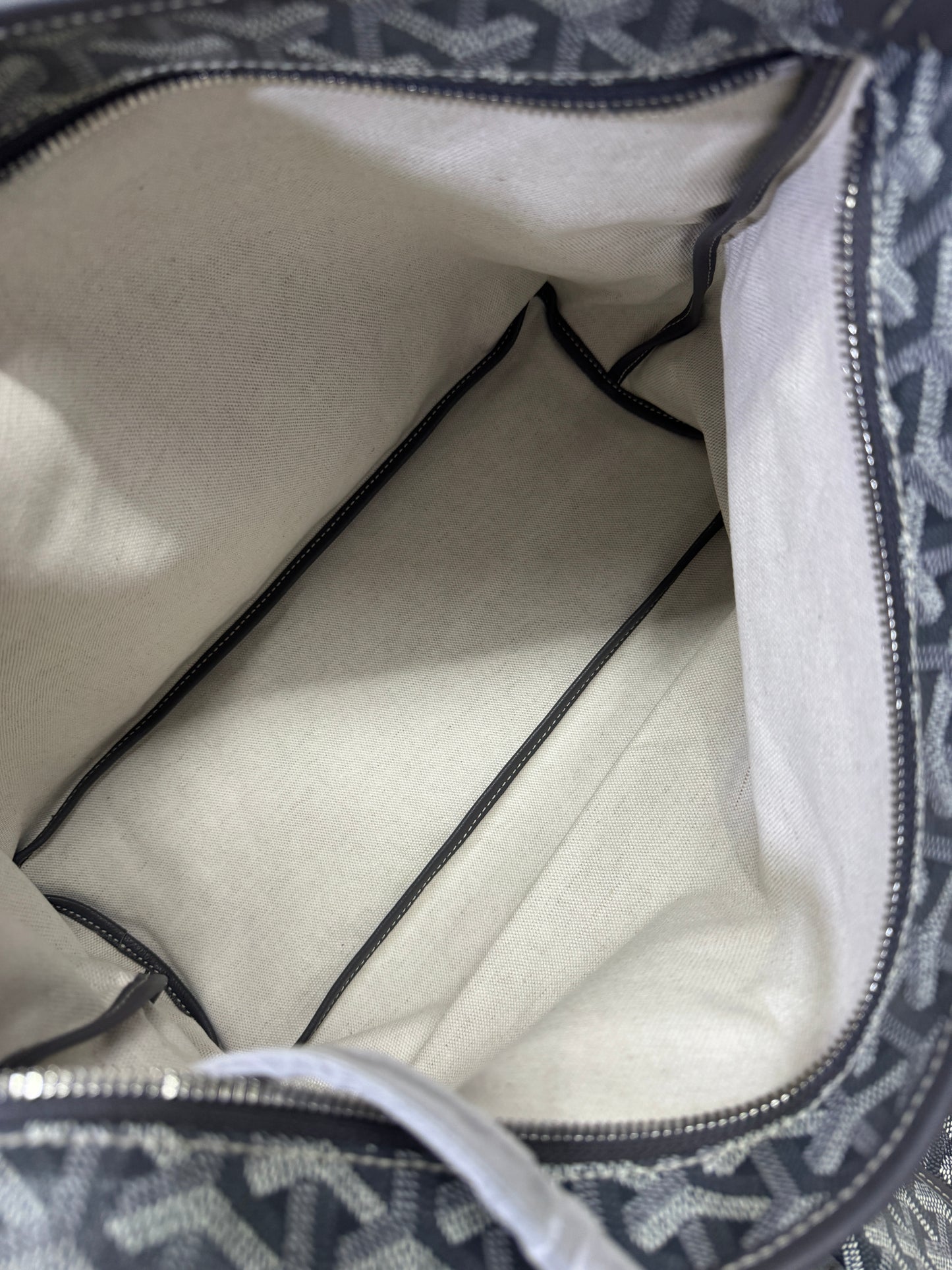 GOYARD 灰色Hobo 紅色小愛心