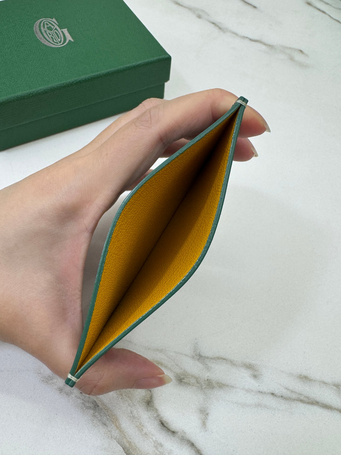 GOYARD Cardholder 綠色