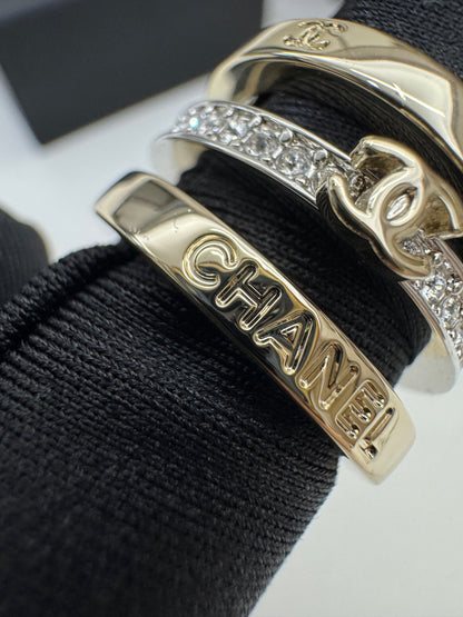 CHANEL 26P 三件套戒指