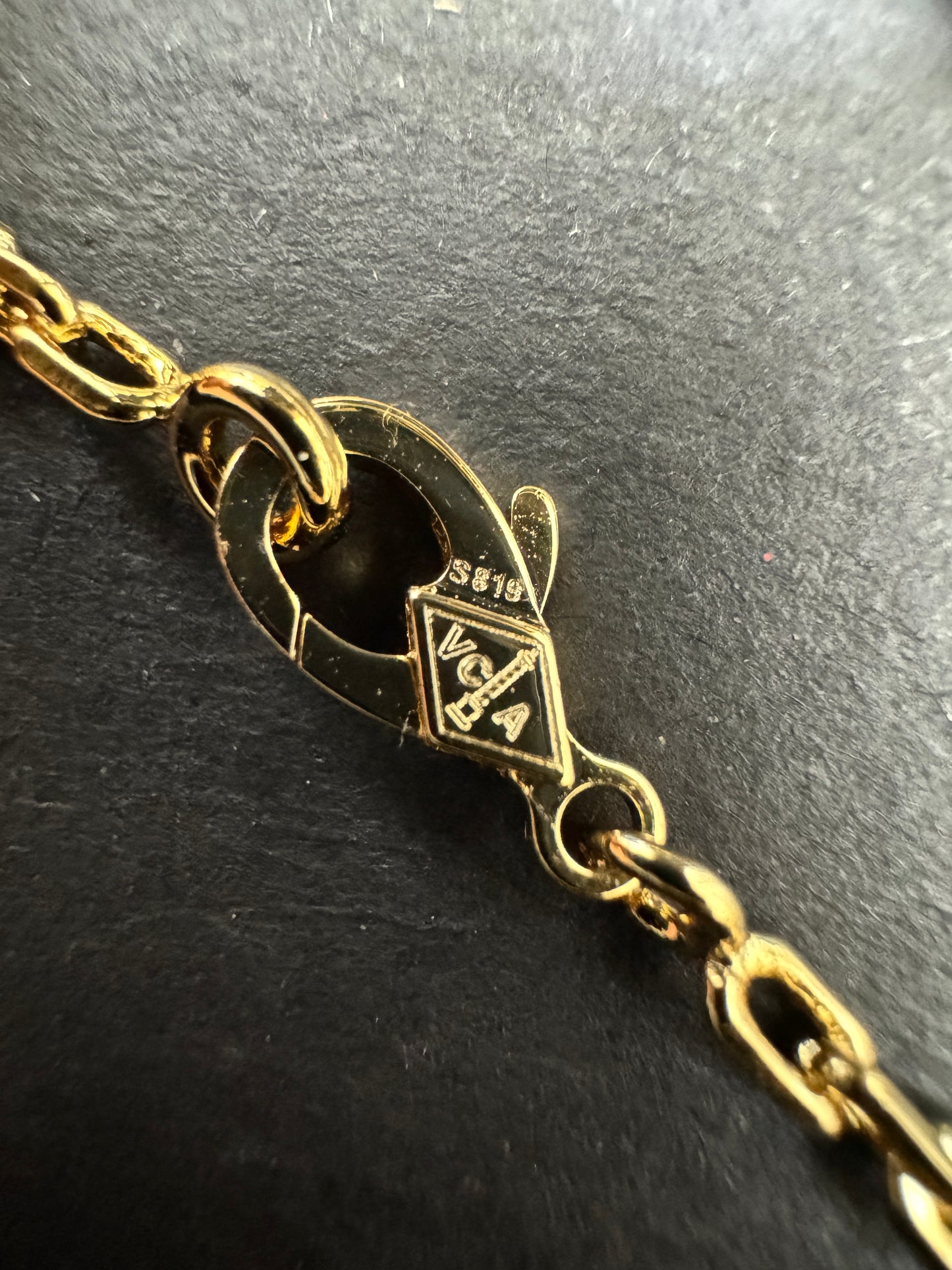 VCA Vintage Alhambra 20 Motif 20花虎眼石