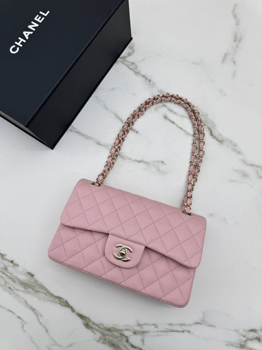 CHANEL 22B櫻花粉 CF23 Small Sakura Pink