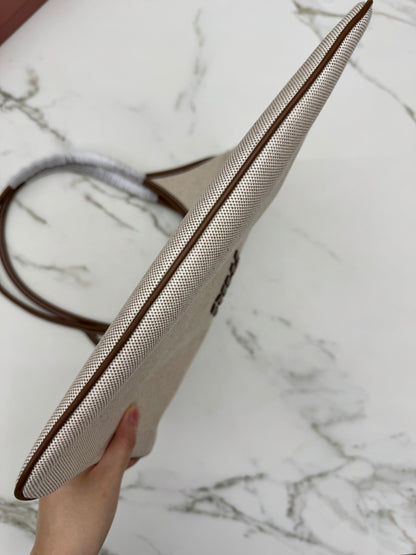 MIU MIU Ivy Tote 帆布 Regular Size