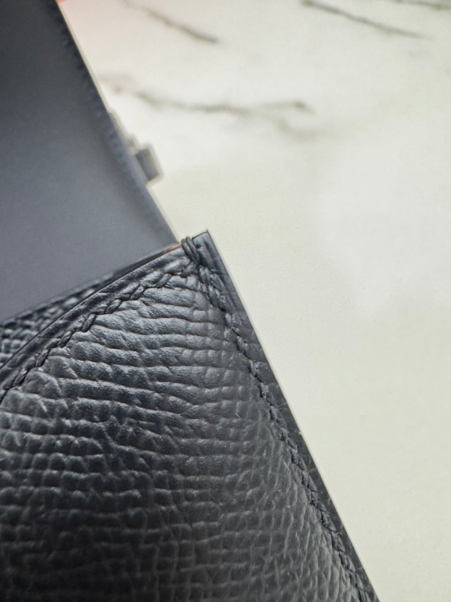 HERMES Mini Constance 黑金 Epsom Noir GHW 新鏡子版
