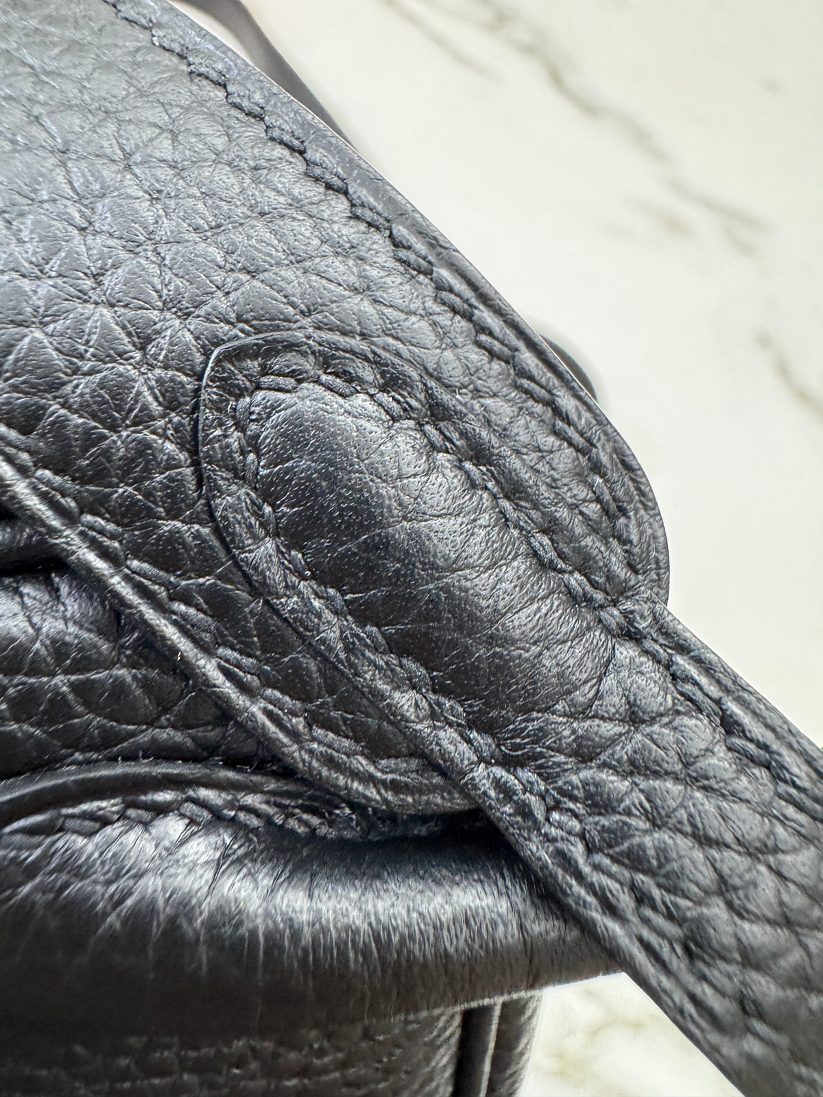 HERMES Mini Lindy 一代 黑銀 Noir PHW