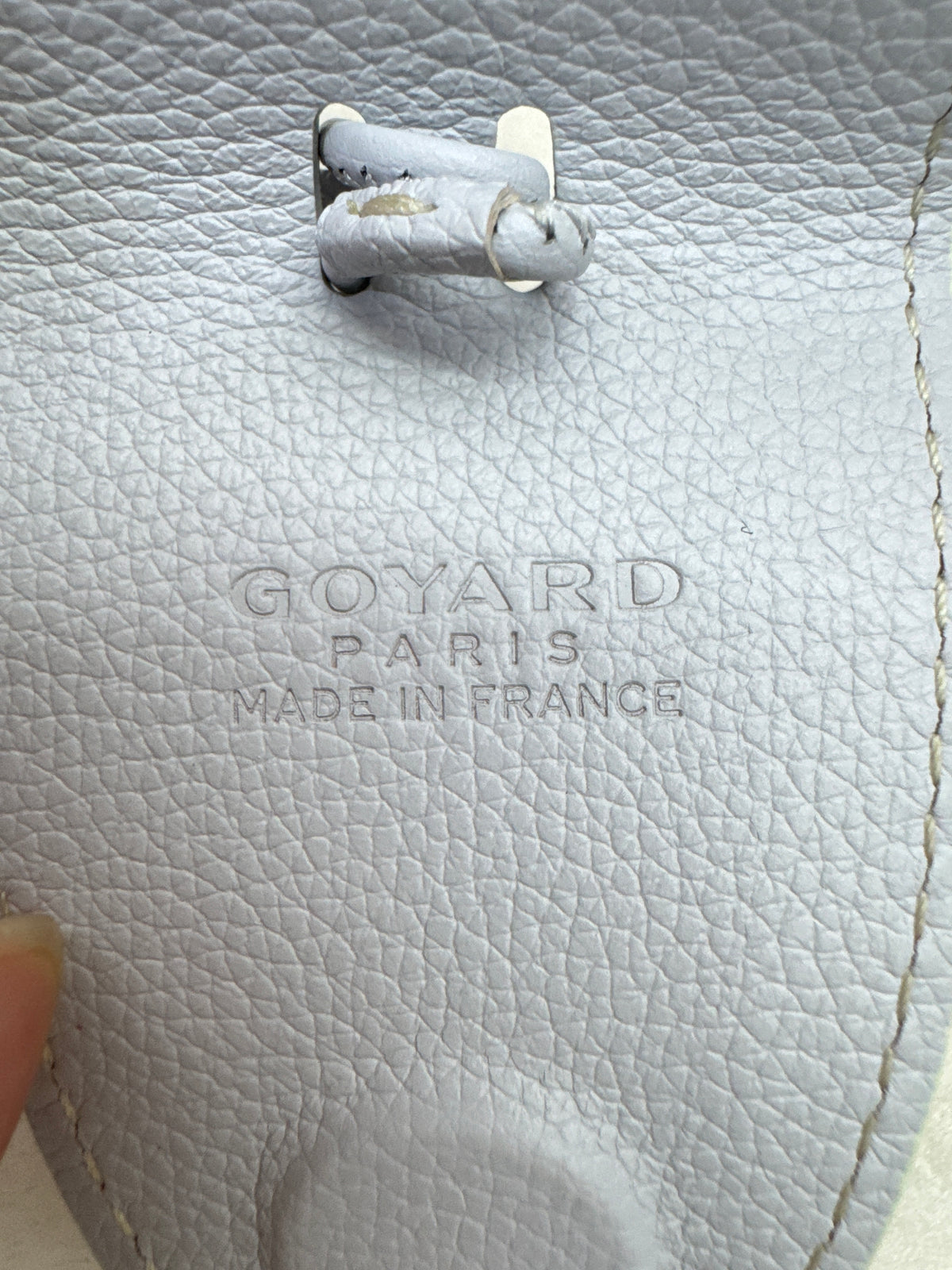 GOYARD St Louis Tote PM Polar Blue