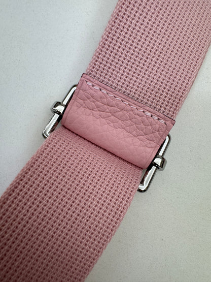 HERMES Evelyne 23 櫻花粉銀扣 3Q Rose Sakura PHW
