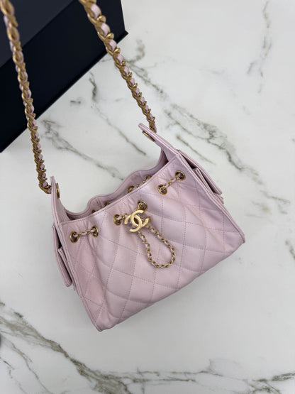 CHANEL Mini 25Bag 26C 淺粉