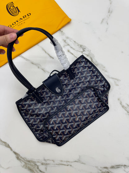 GOYARD Mini Anjour Tote 海軍藍【另配包夾】