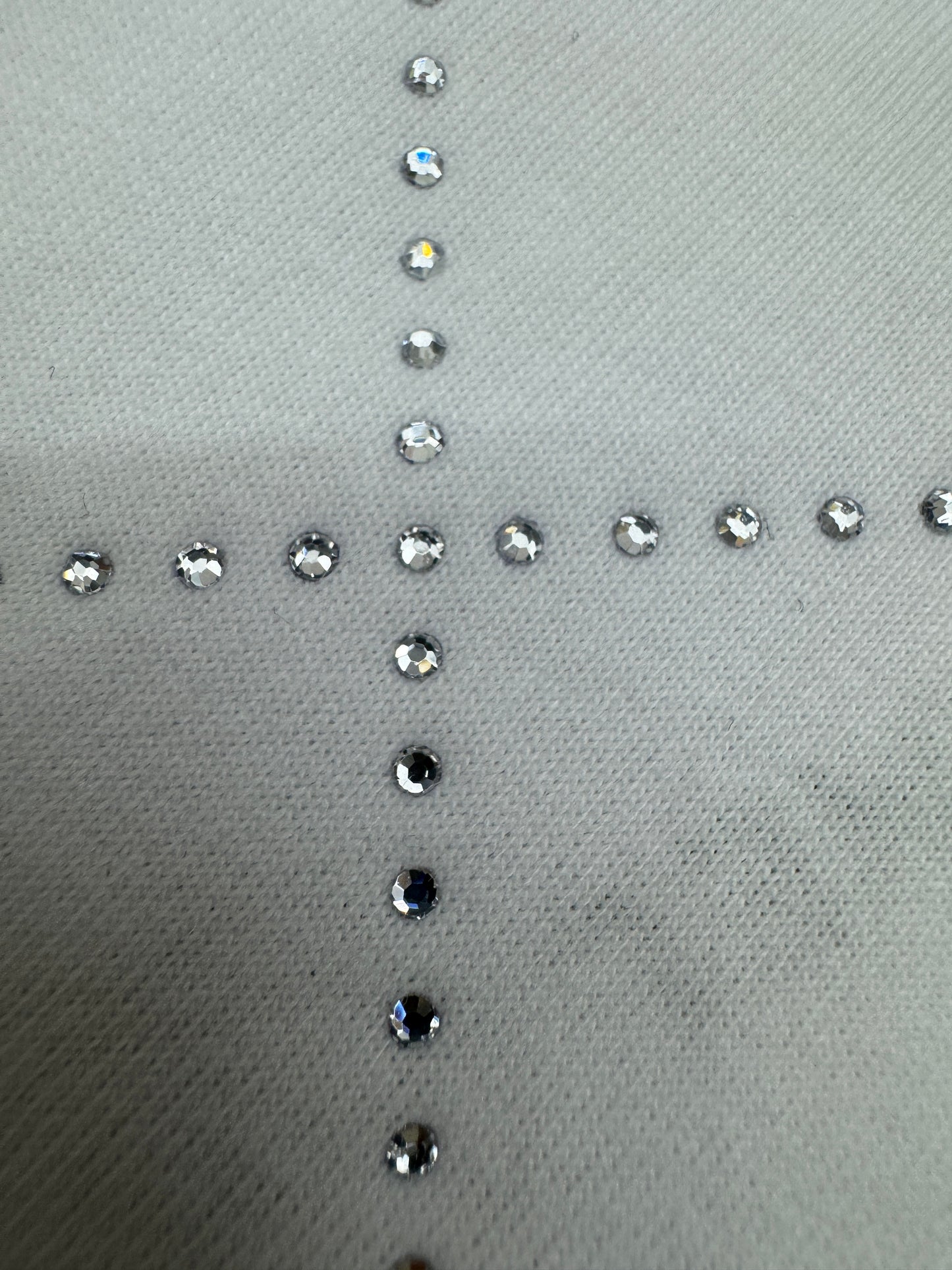 CHANEL 25S 燙鑽短袖Tee 白色