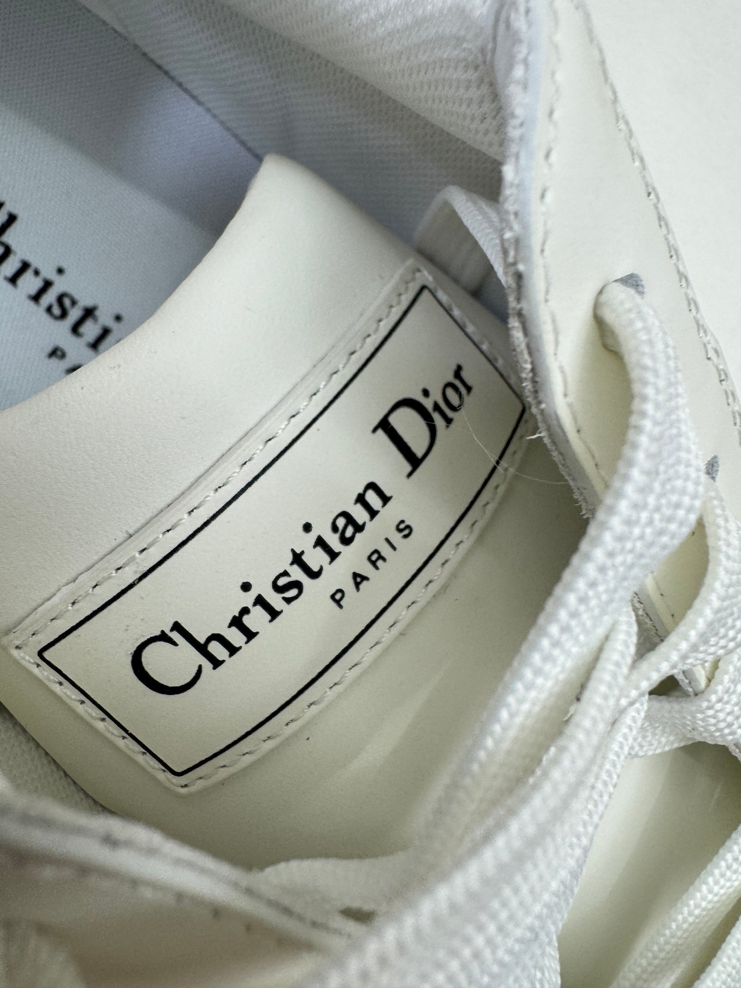 DIOR Diorstar 厚底小白鞋