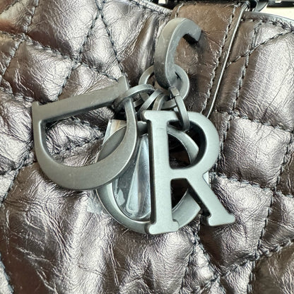 DIOR Toujours 皺褶牛皮 磨砂黑