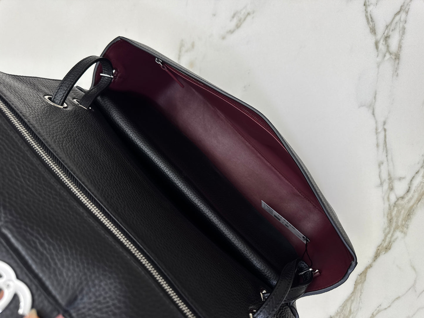 CHANEL 26S Maxi Flap Bag 黑銀小號（32cm)