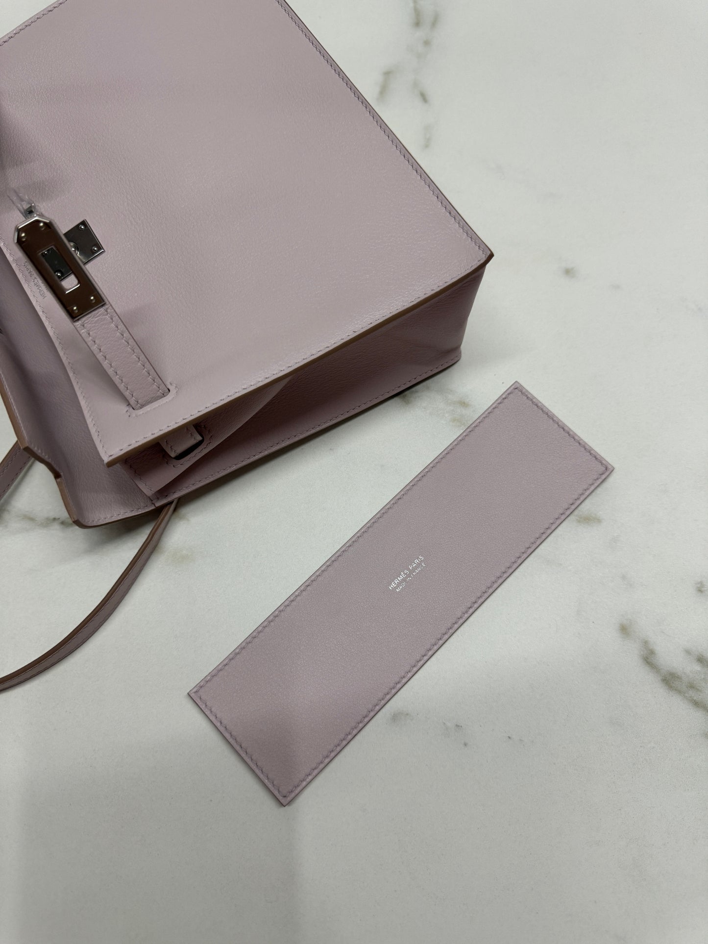 HERMES Kelly Danse 夢幻紫 銀扣 Swift