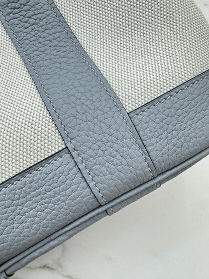 HERMES Neo Garden Party 23 木偶灰 Negonda Canvas