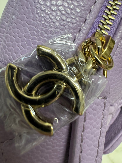 CHANEL 小書包 香芋紫 牛皮 Backpack