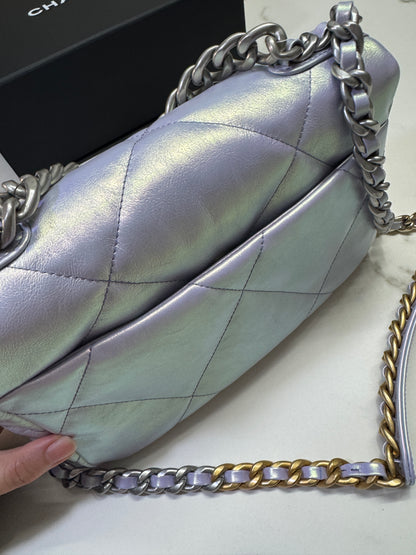 CHANEL 19 Bag Small 22P幻彩紫 小號