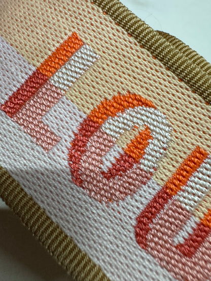 LV Speedy 20 粉橙色肩帶