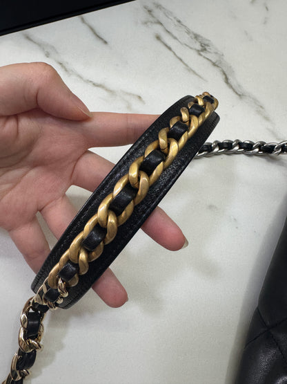 CHANEL 19Bag 黑銀 Small