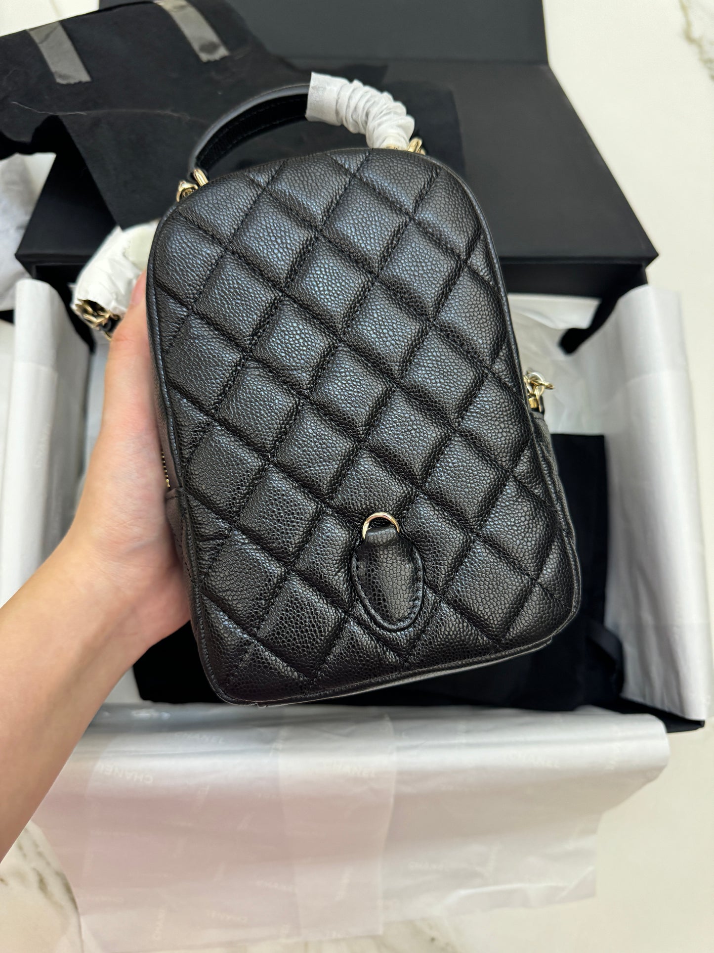 CHANEL 24C 小書包 黑色