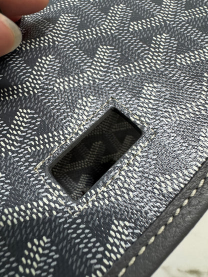 GOYARD Belvedere 郵差包 灰色 PM