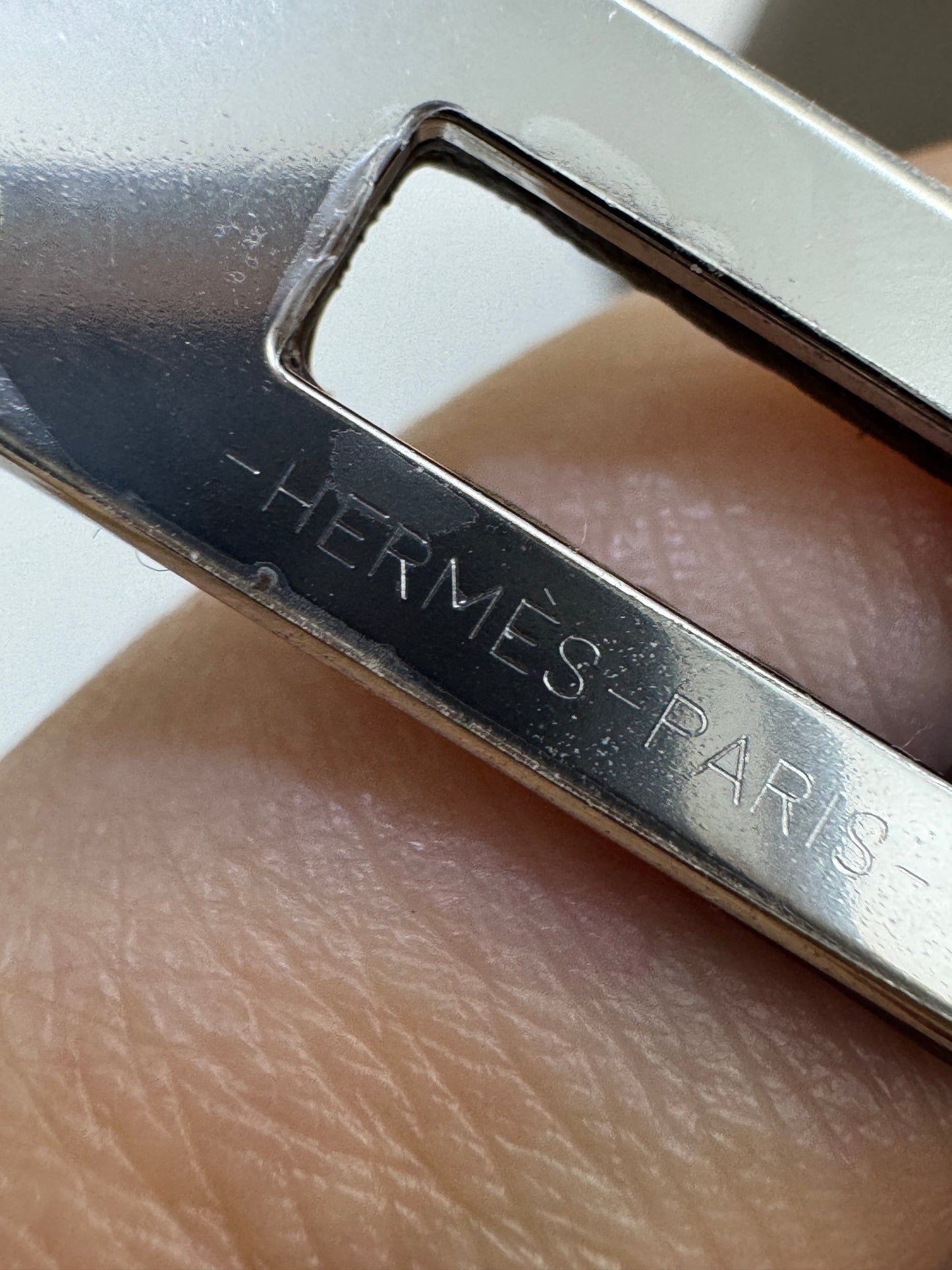 HERMES Kelly Danse 大象灰銀扣 Etoupe PHW
