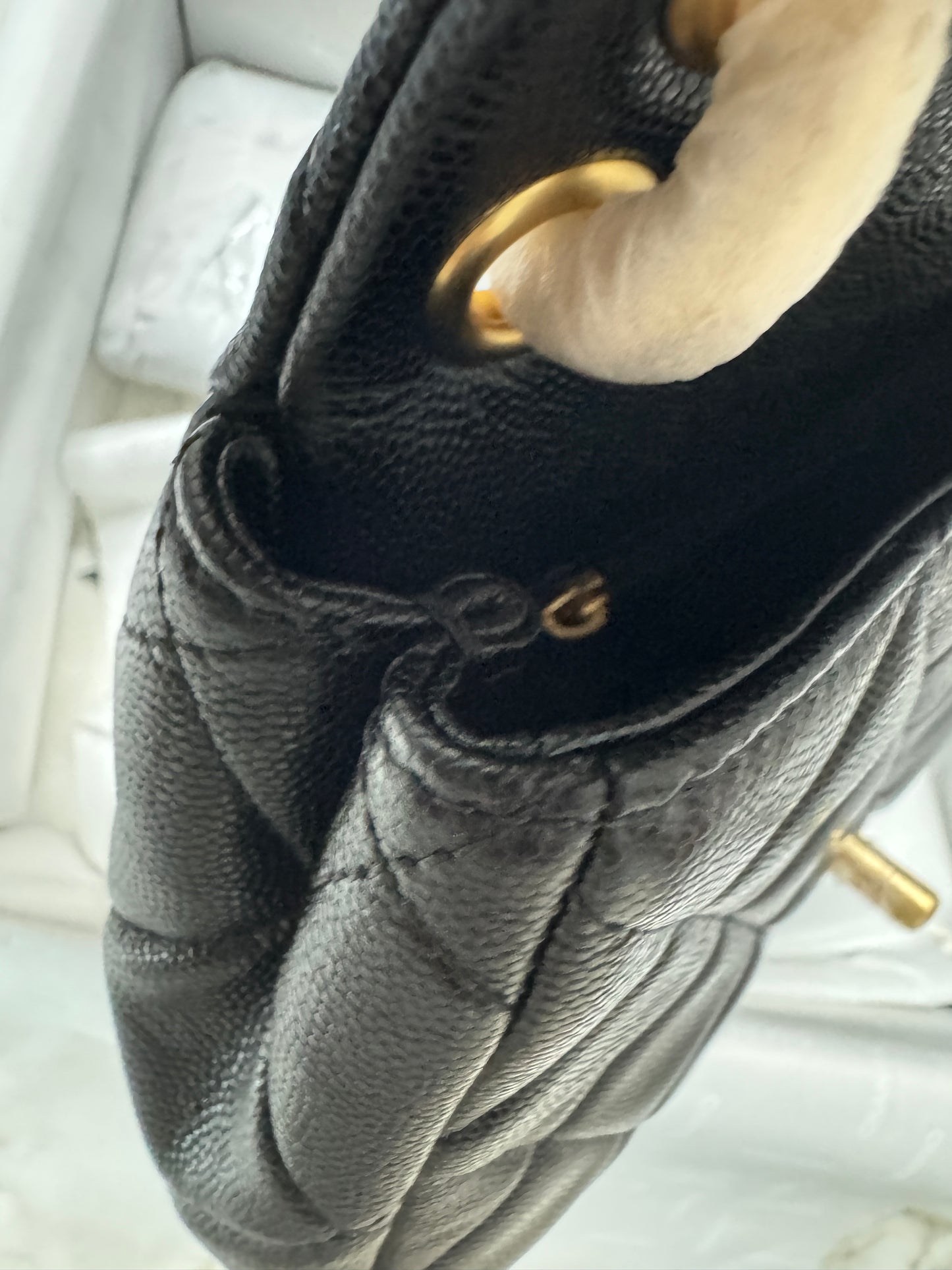 CHANEL 24P粗皮鏈hobo Jennie同款