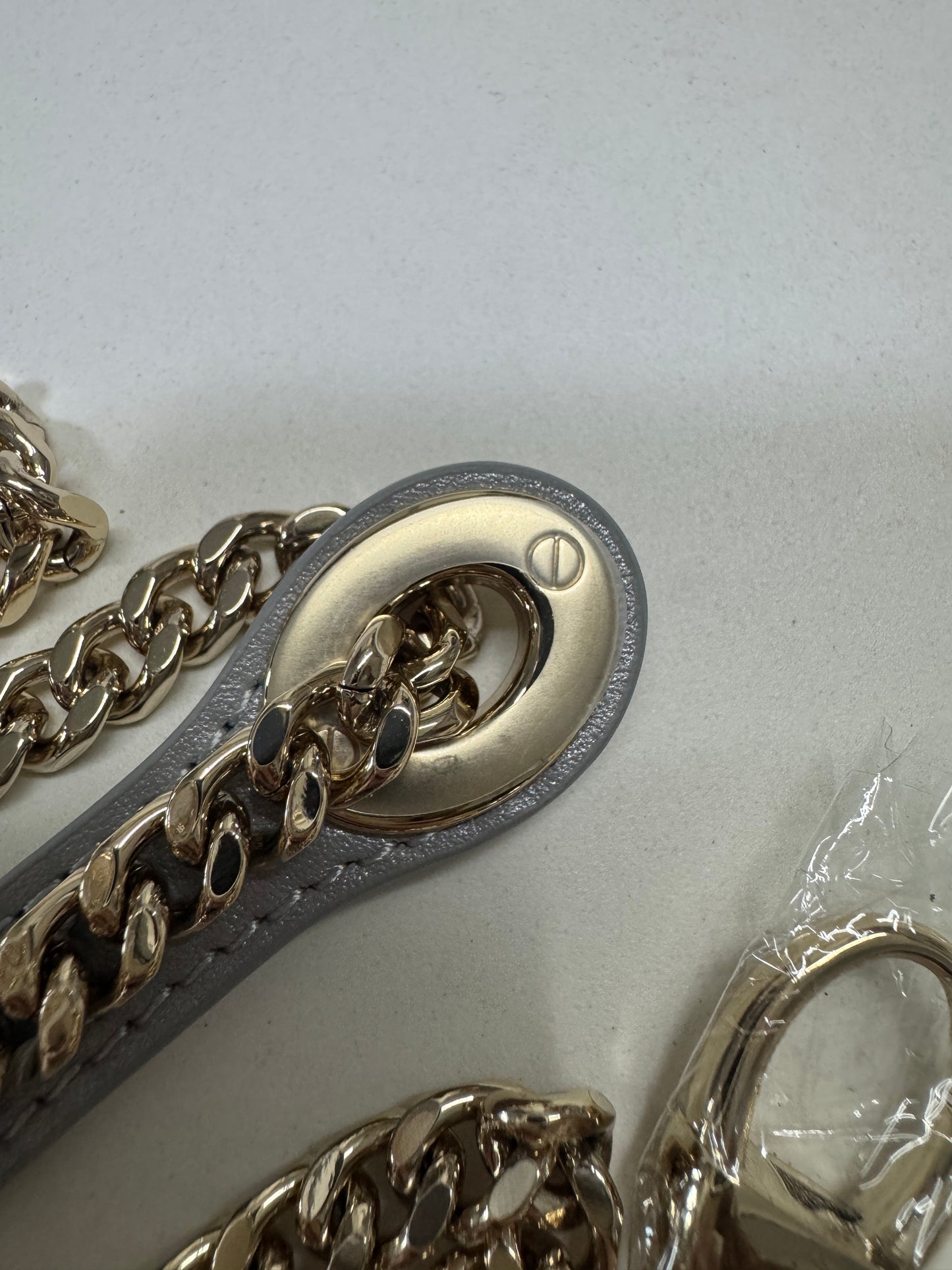 DIOR Lady Dior Mini 珠光灰