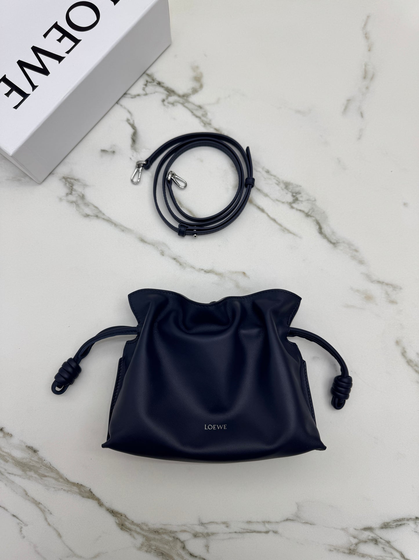 LOEWE Mini Flamenco 深遂藍 Abyss Blue